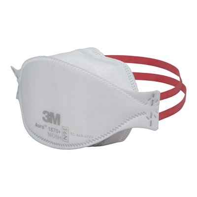 3M-3M 1870+ N95 Particulate Respirator Mask, 20/Box-MedTech-3