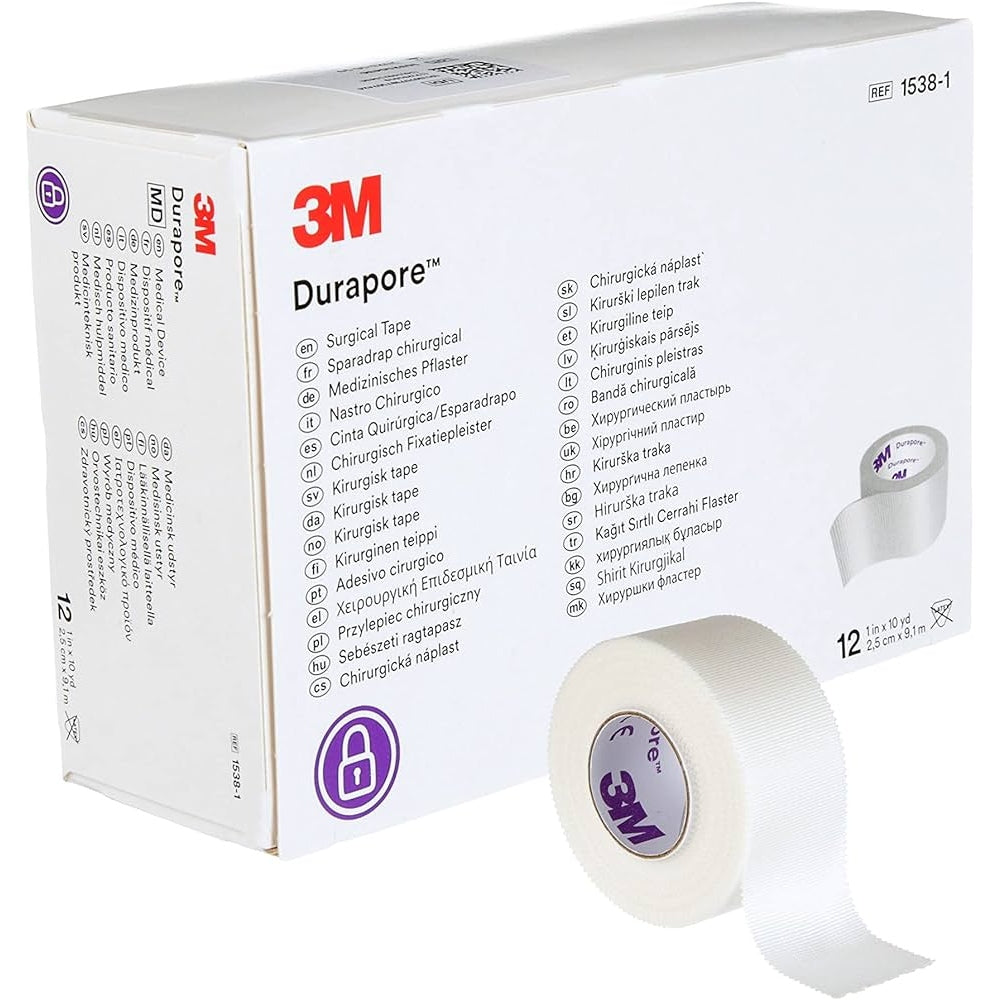 3M-3M Durapore Silk-like Cloth Surgical Tape-MedTech-1