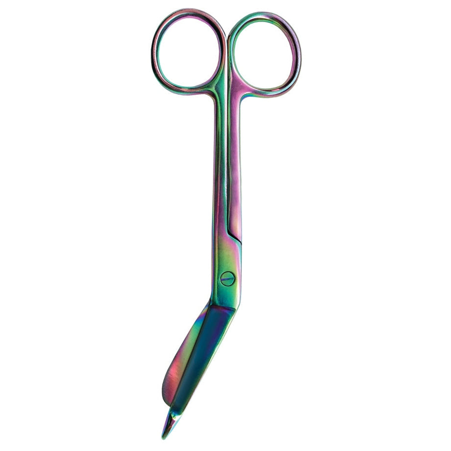 Prestige Medical-5.5 In Lister Bandage Scissor-Rainbow Finish-MedTech-1
