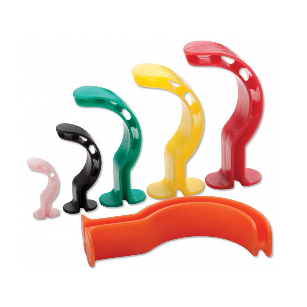 ADC-ADC Berman Oral Airway Kit, Size 00 to 6, Boxed Packaging Kit of 6-MedTech-2