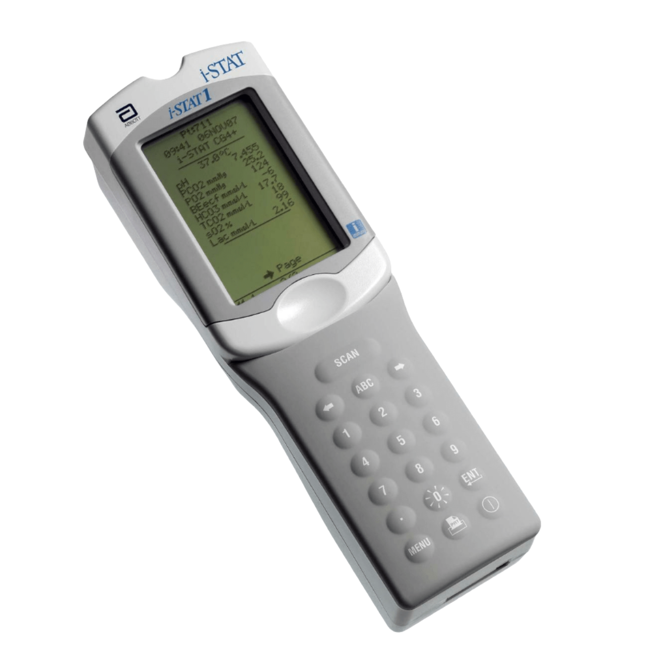 Abbott Laboratories-Abbott i-STAT 1 Handheld Blood Gas Analyzer, Recertified-MedTech-1