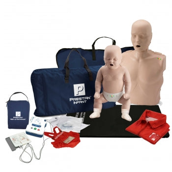 WNL Products-Adult & Infant CPR Manikins with Feedback & AED Trainer Kit-MedTech-2