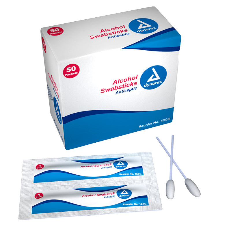 Dynarex-Alcohol Swabsticks 50/BX-MedTech-1