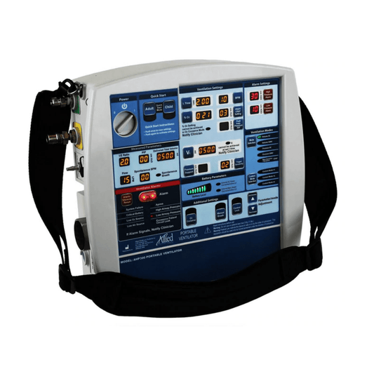 Allied Healthcare Products-Allied Healthcare Products AHP300™ Transport Ventilator, Grey-MedTech-1