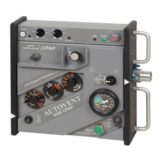 Allied Healthcare Products-Allied Healthcare Products AutoVent™ 4000 Transport Ventilator, Recertified-MedTech-1