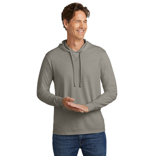 AllMade-Allmade® Unisex Mineral Dye Organic Cotton Hoodie Tee AL6305-MedTech-1