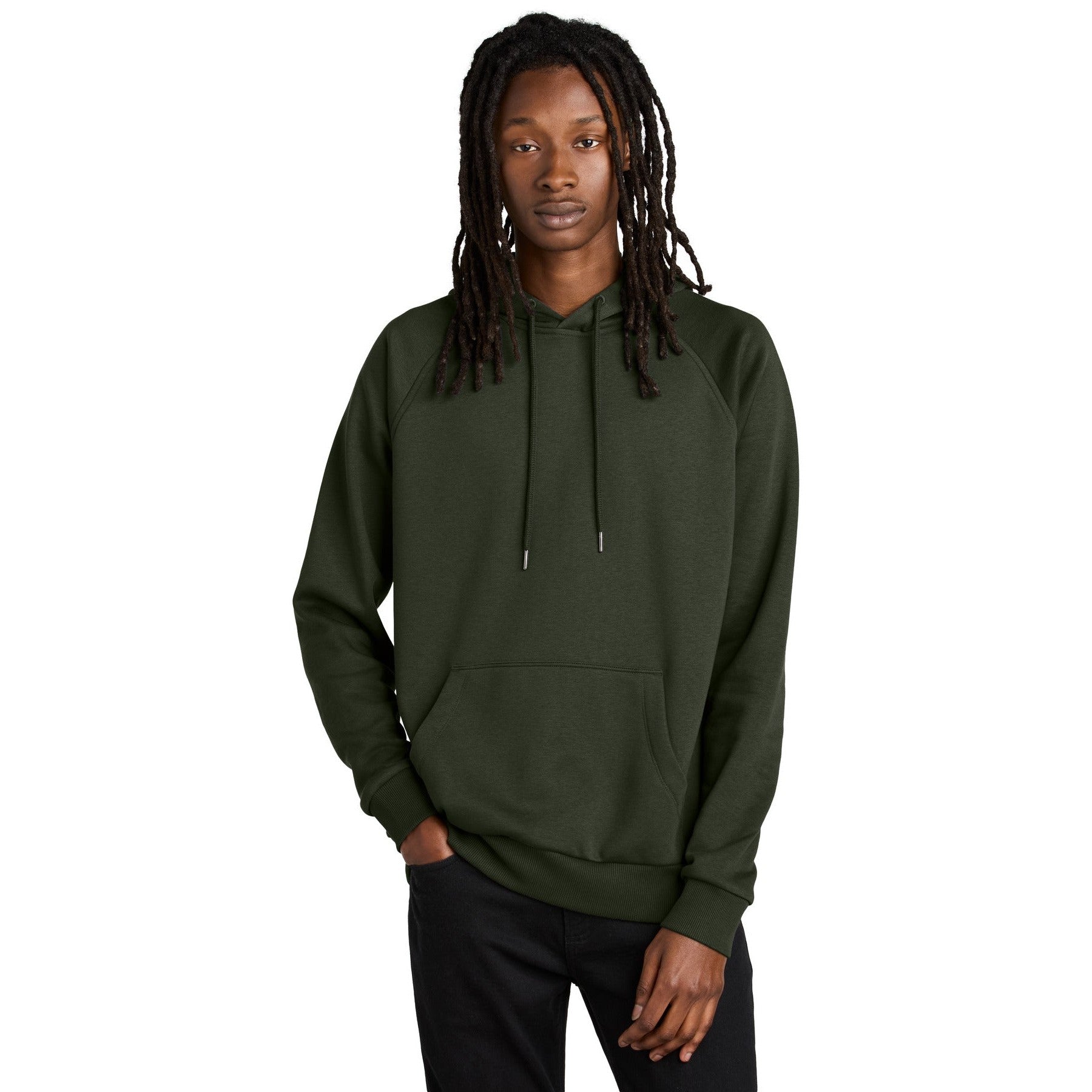 AllMade-Allmade® Unisex Organic CVC Fleece Pullover Hoodie AL5000-MedTech-6