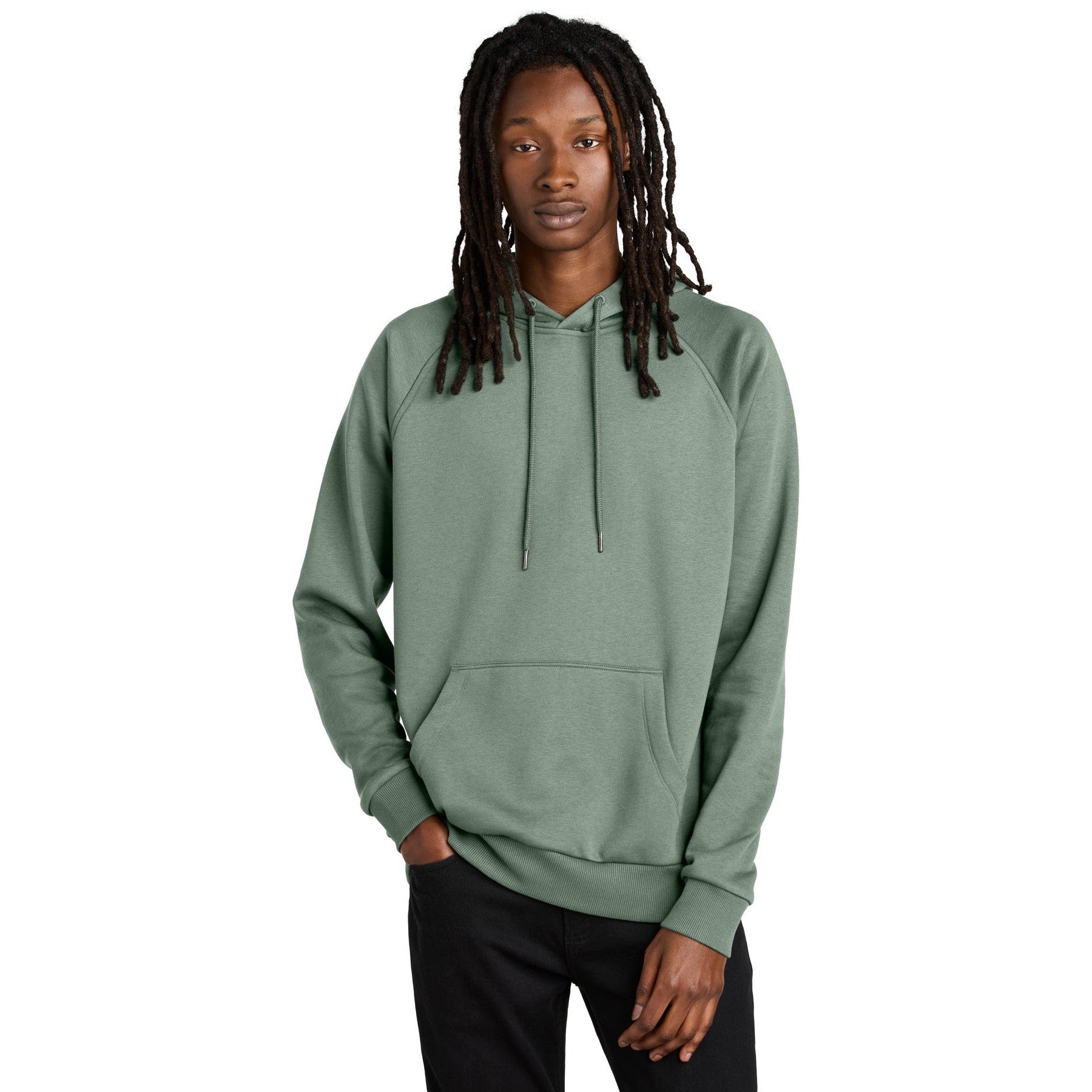 AllMade-Allmade® Unisex Organic CVC Fleece Pullover Hoodie AL5000-MedTech-8