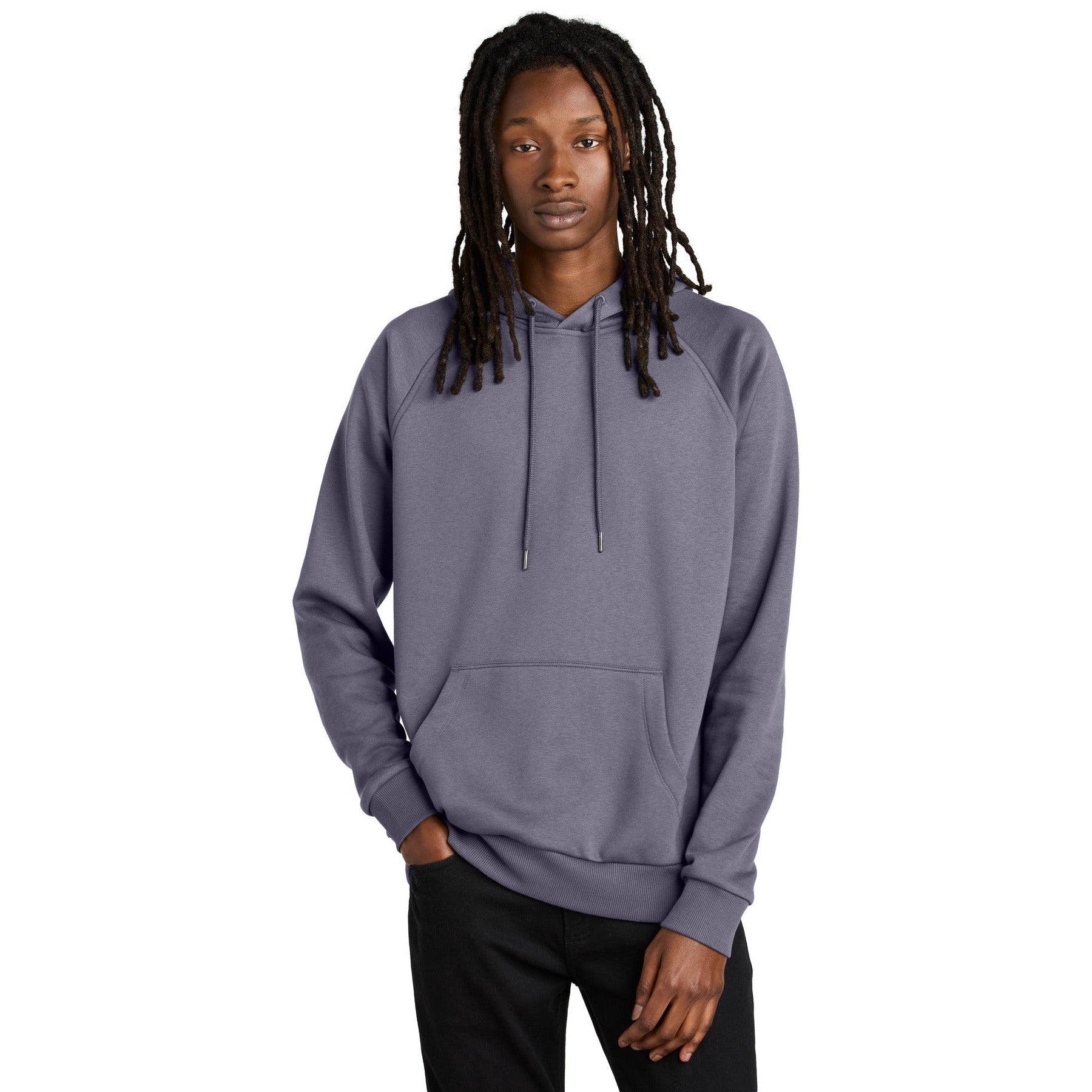 AllMade-Allmade® Unisex Organic CVC Fleece Pullover Hoodie AL5000-MedTech-3
