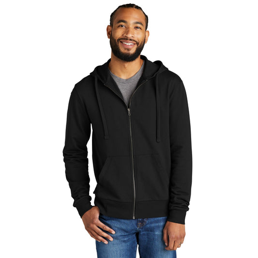 AllMade-Allmade® Unisex Organic French Terry Full-Zip Hoodie AL4002-MedTech-1