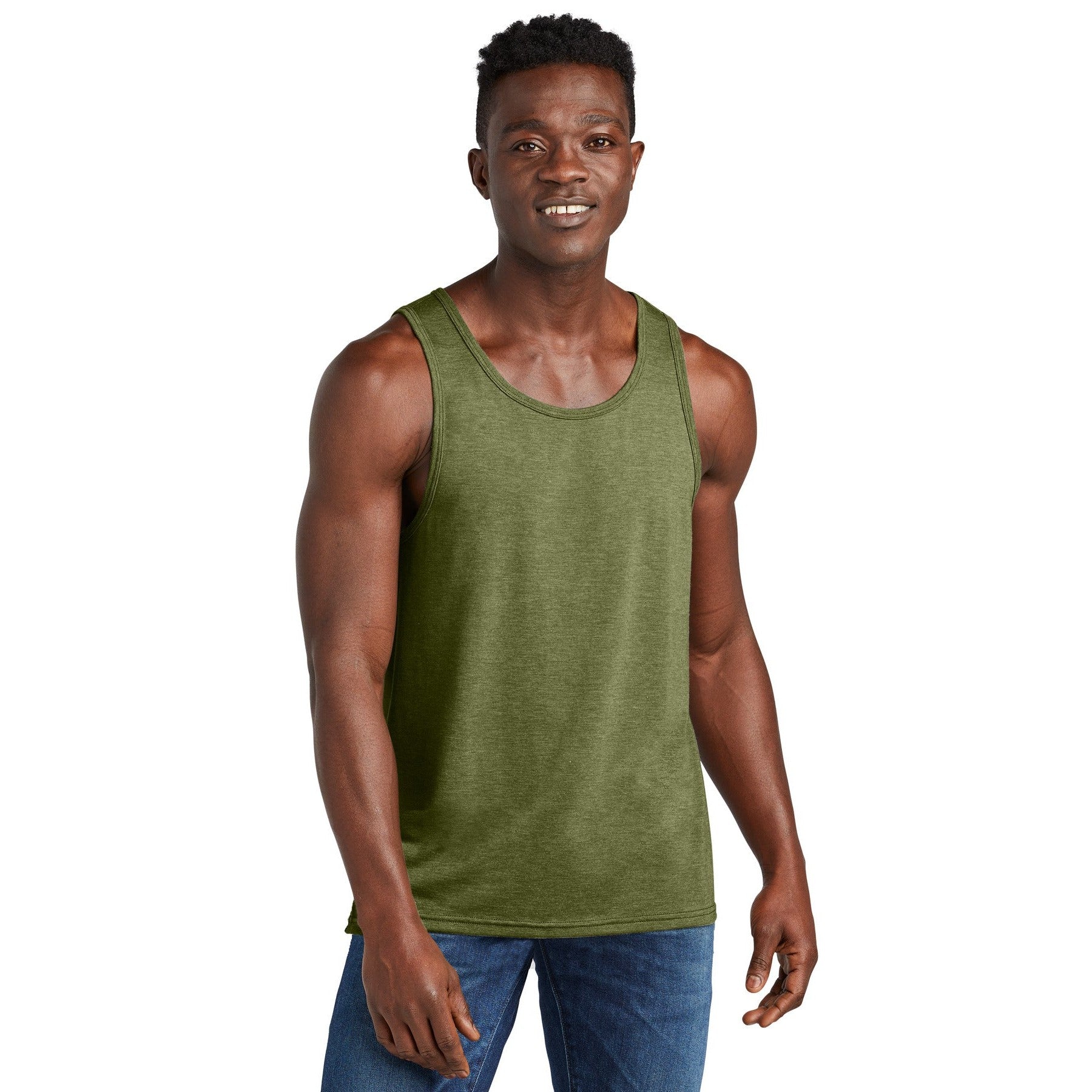 AllMade-Allmade® Unisex Tri-Blend Tank AL2019-MedTech-5