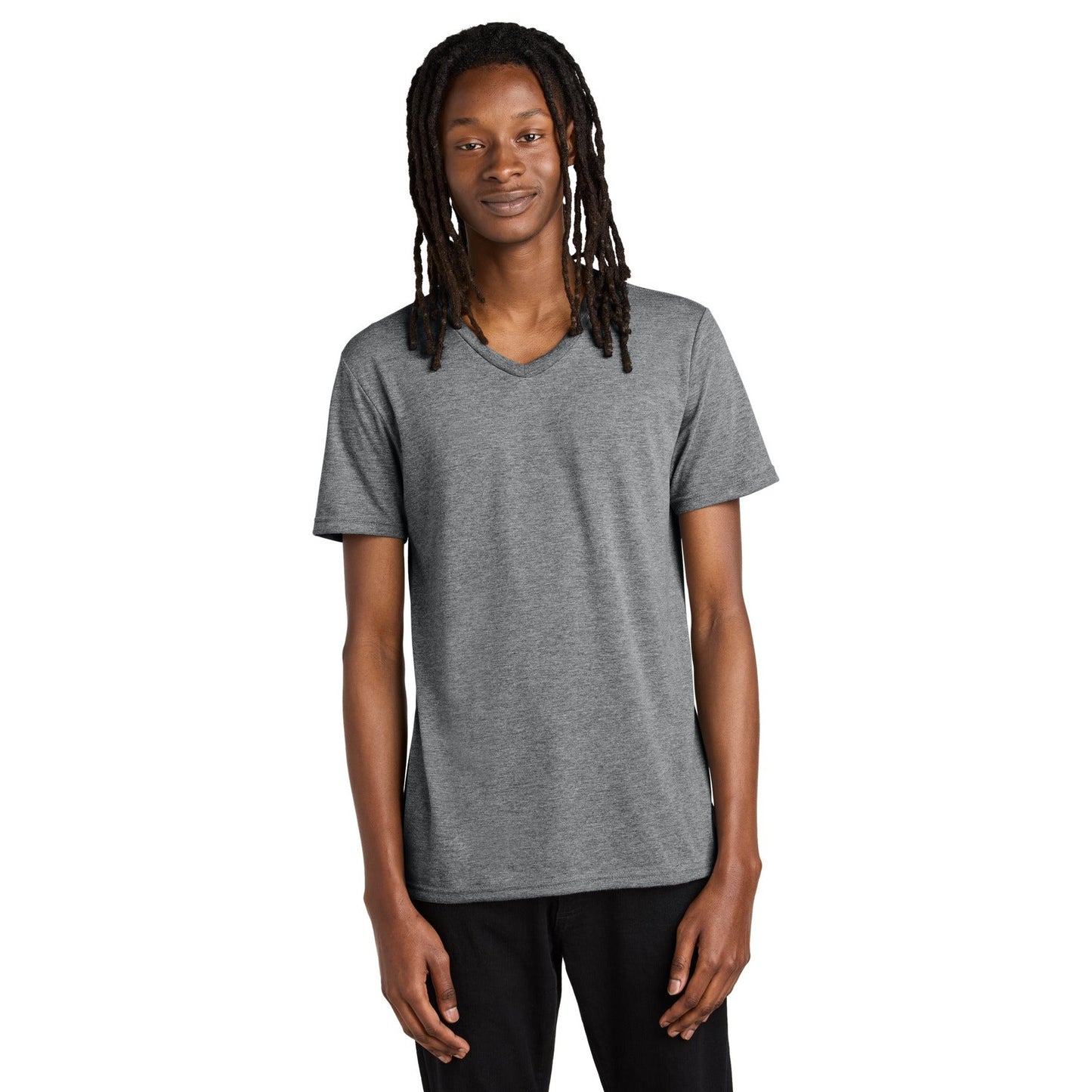 AllMade-Allmade ® Unisex Tri-Blend V-Neck Tee AL2014-MedTech-1