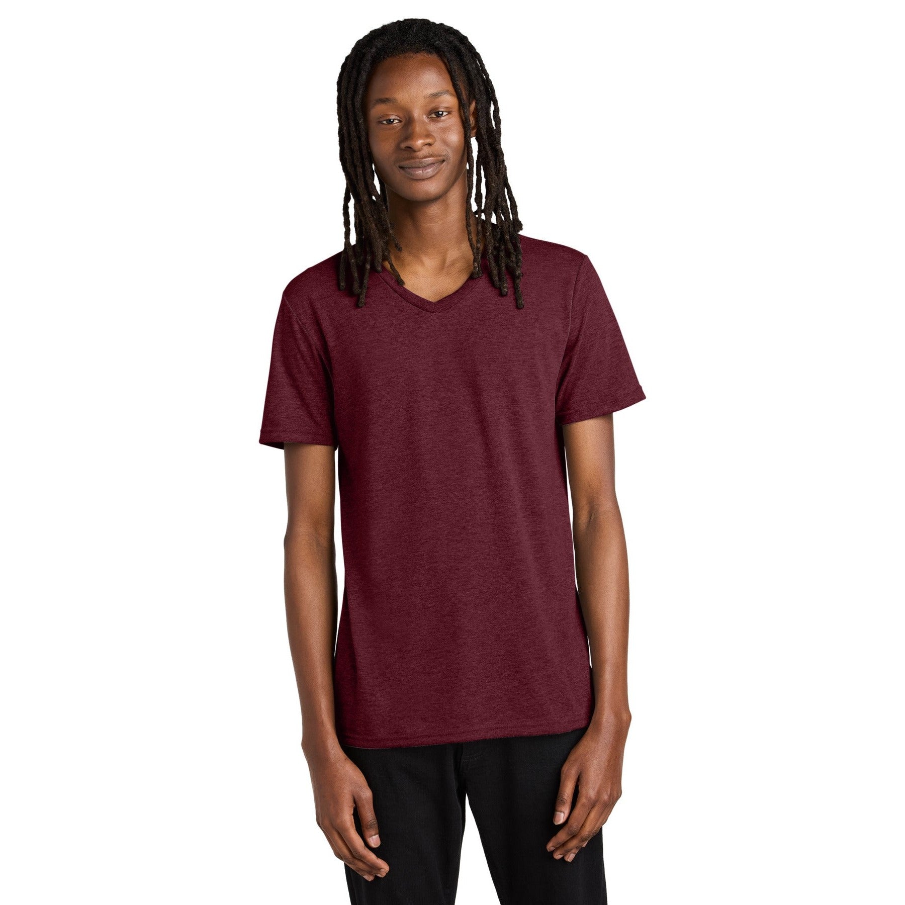 AllMade-Allmade ® Unisex Tri-Blend V-Neck Tee AL2014-MedTech-10