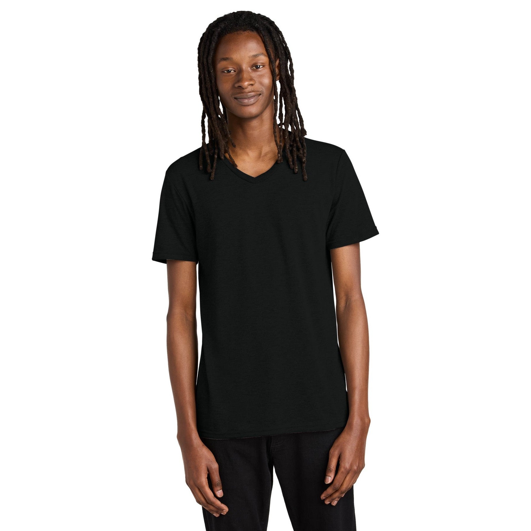 AllMade-Allmade ® Unisex Tri-Blend V-Neck Tee AL2014-MedTech-3