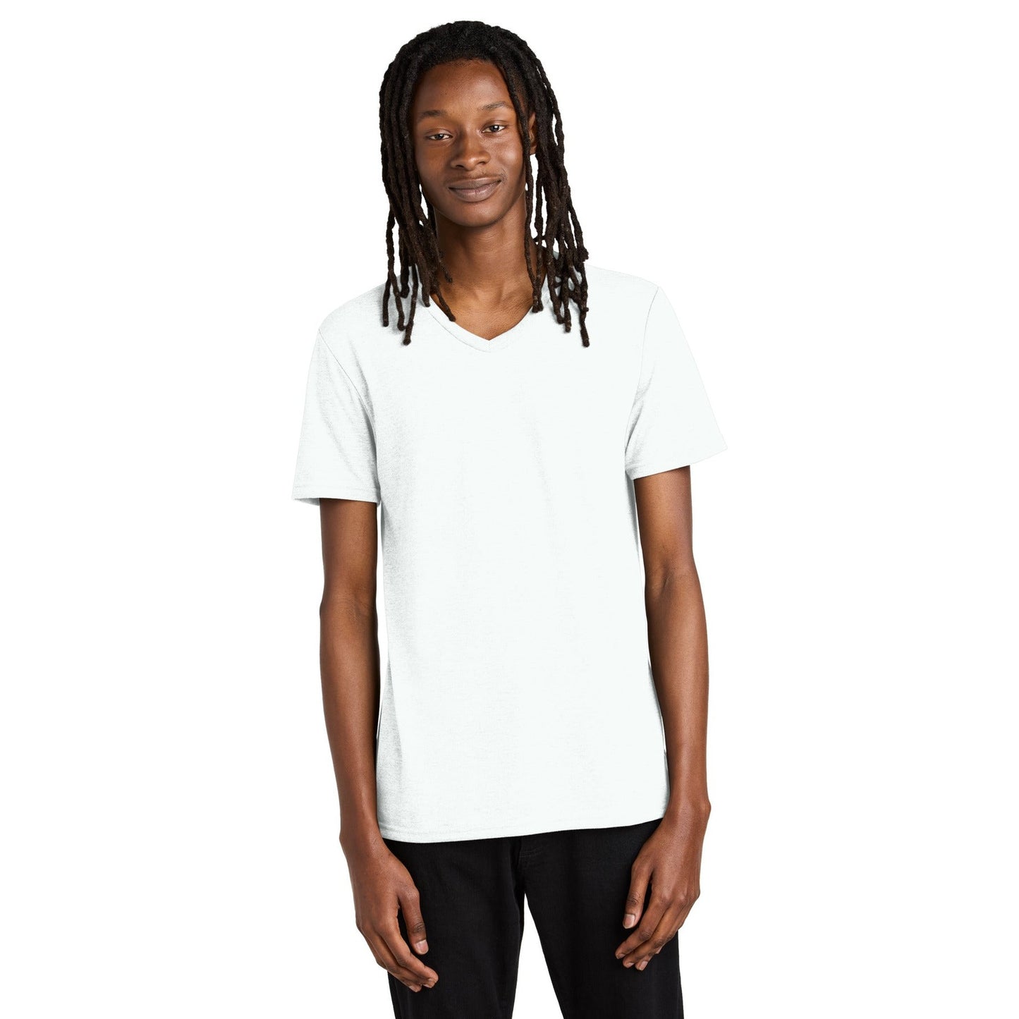 AllMade-Allmade ® Unisex Tri-Blend V-Neck Tee AL2014-MedTech-5