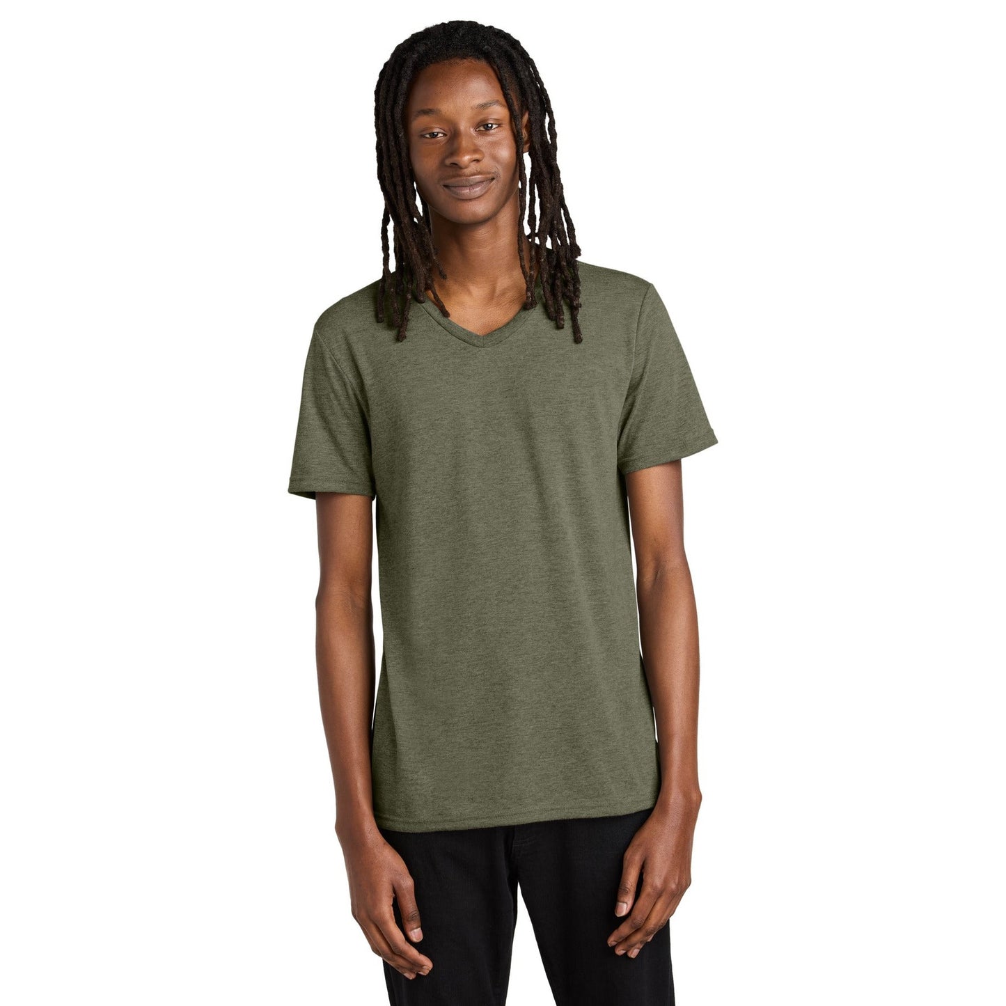 AllMade-Allmade ® Unisex Tri-Blend V-Neck Tee AL2014-MedTech-6