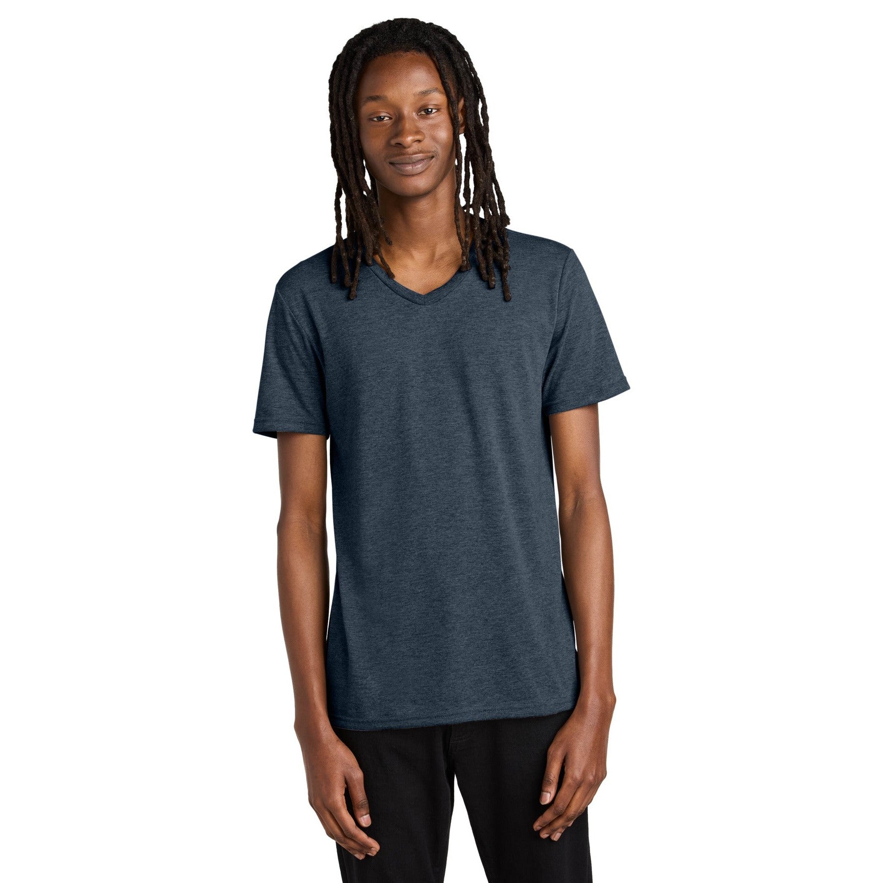 AllMade-Allmade ® Unisex Tri-Blend V-Neck Tee AL2014-MedTech-7