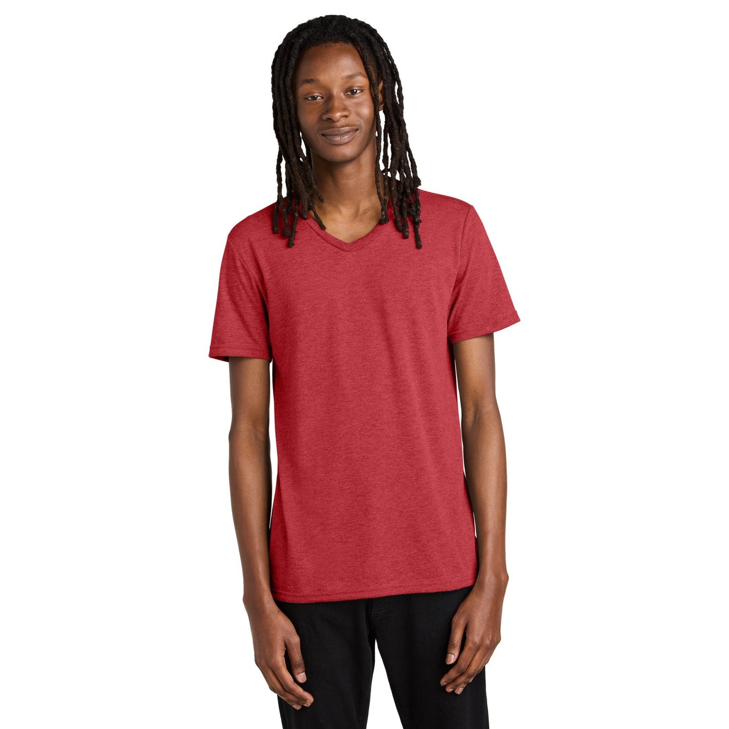 AllMade-Allmade ® Unisex Tri-Blend V-Neck Tee AL2014-MedTech-8