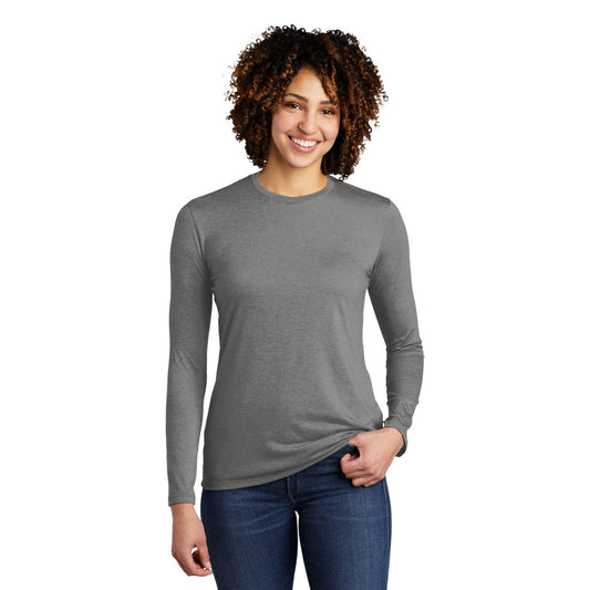 AllMade-Allmade ® Women's Tri-Blend Long Sleeve Tee AL6008-MedTech-1