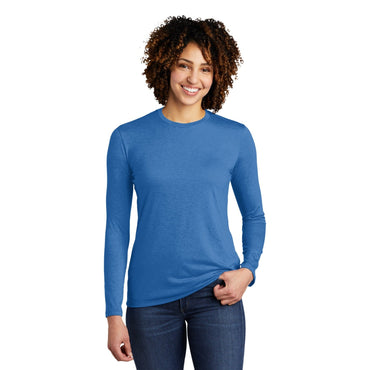 AllMade-Allmade ® Women's Tri-Blend Long Sleeve Tee AL6008-MedTech-2