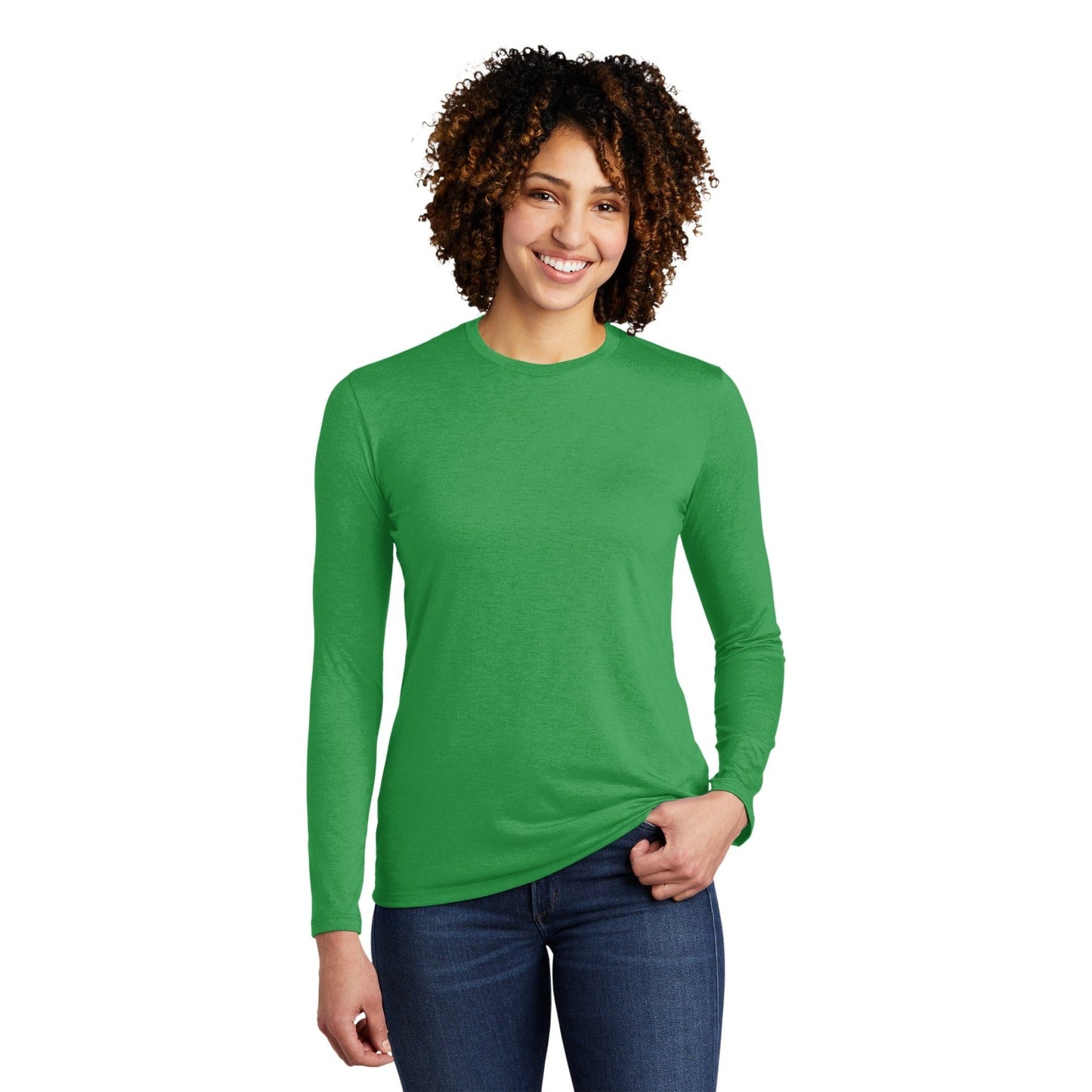 AllMade-Allmade ® Women's Tri-Blend Long Sleeve Tee AL6008-MedTech-3