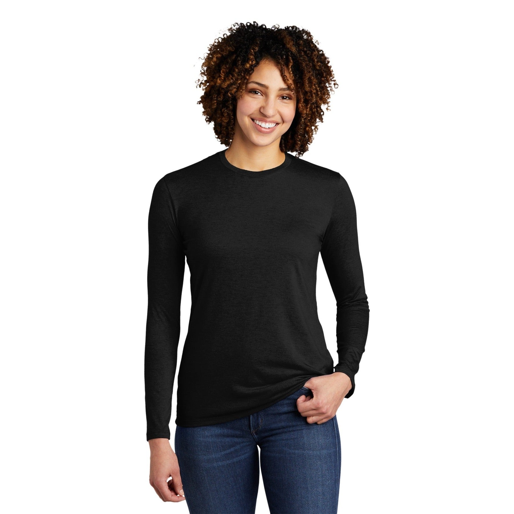 AllMade-Allmade ® Women's Tri-Blend Long Sleeve Tee AL6008-MedTech-8