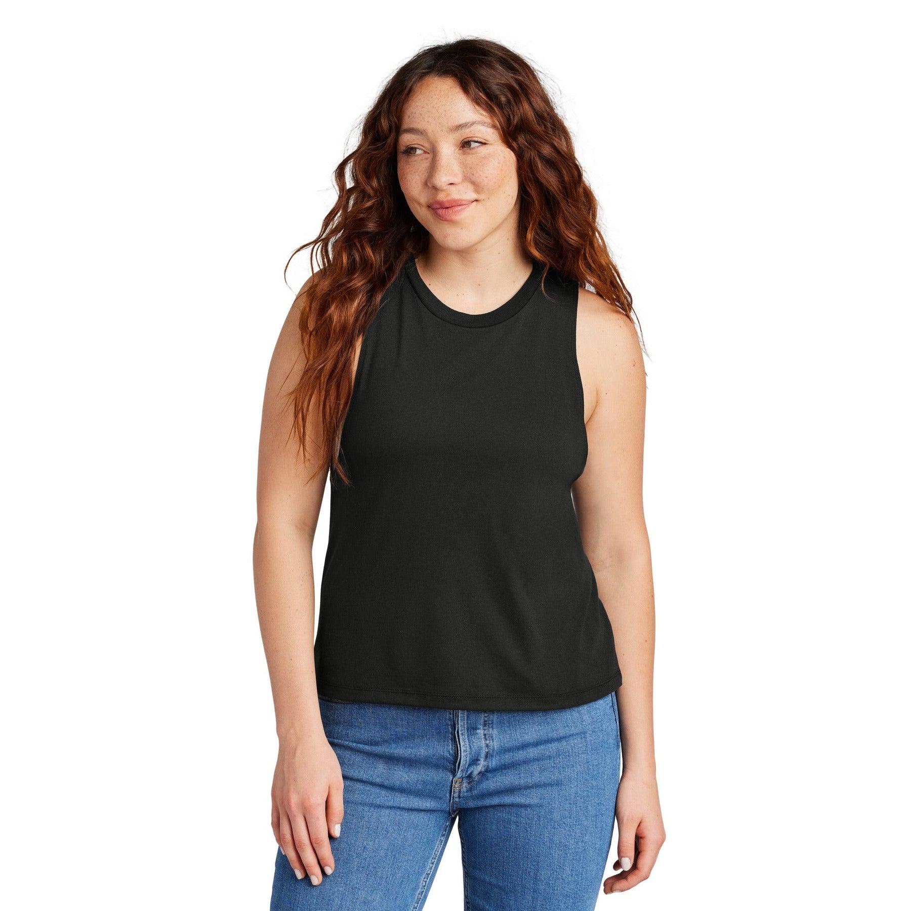 AllMade-Allmade® Women's Tri-Blend Muscle Tank AL2020-MedTech-3