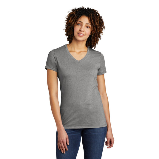 AllMade-Allmade ® Women's Tri-Blend V-Neck Tee AL2018-MedTech-1