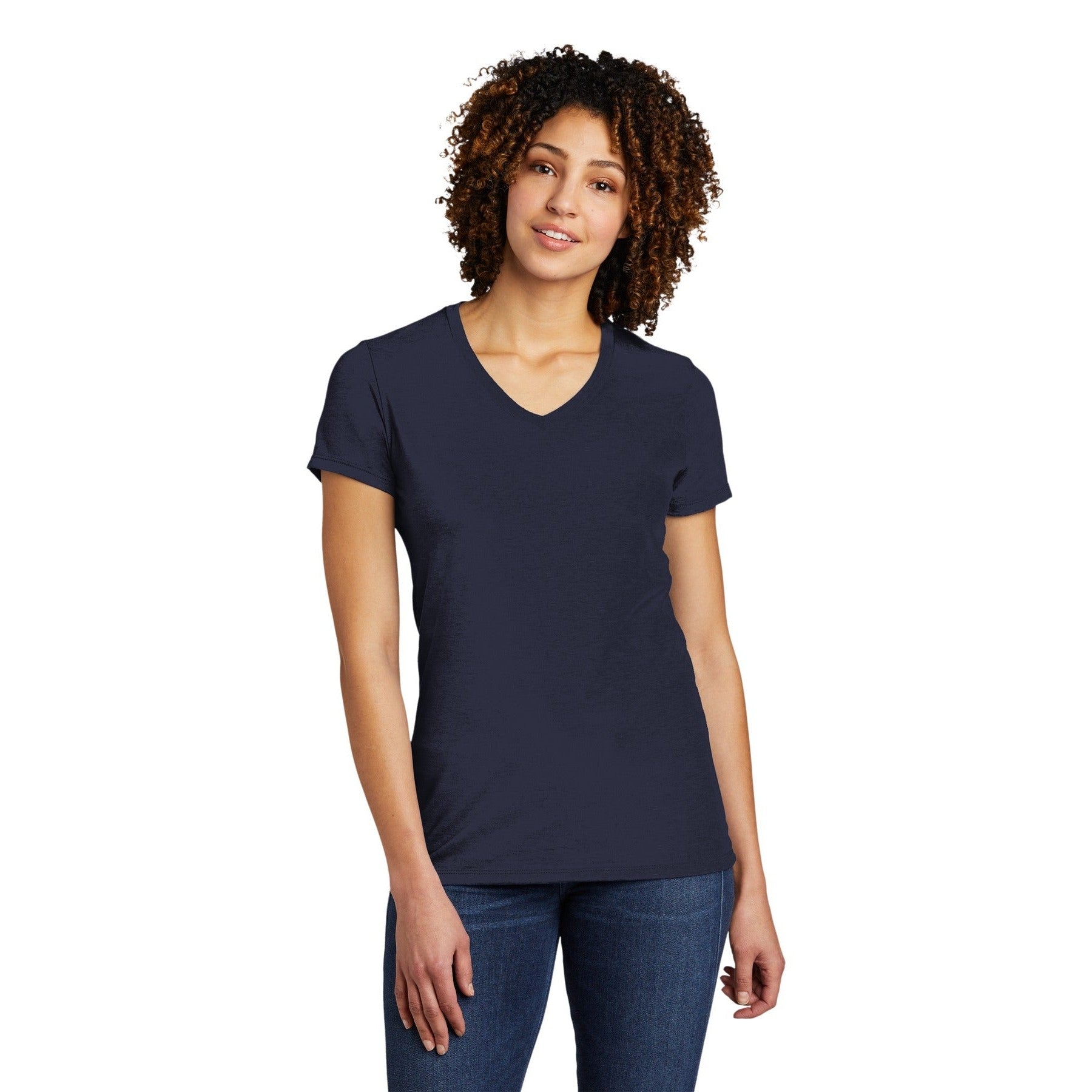 AllMade-Allmade ® Women's Tri-Blend V-Neck Tee AL2018-MedTech-10