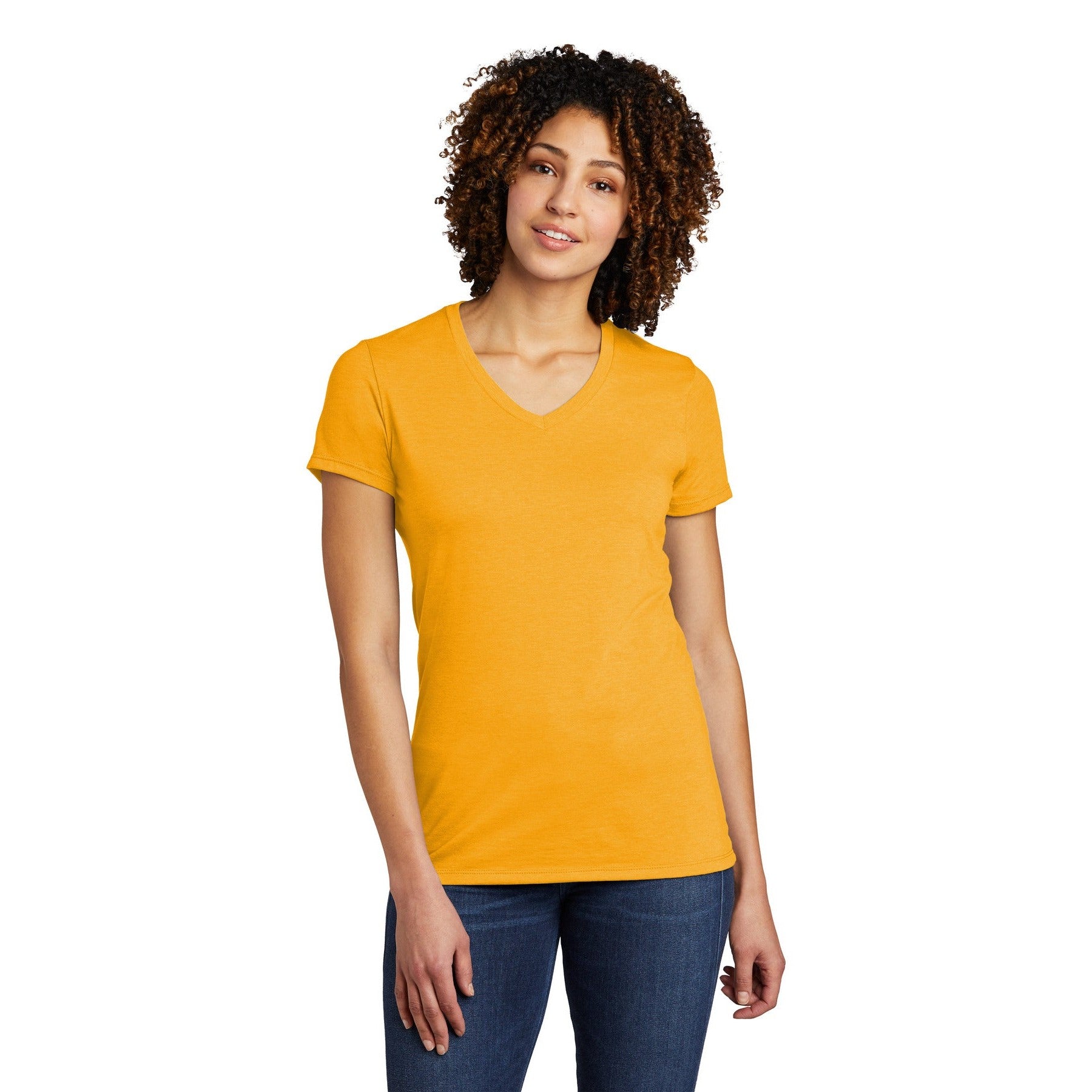 AllMade-Allmade ® Women's Tri-Blend V-Neck Tee AL2018-MedTech-12