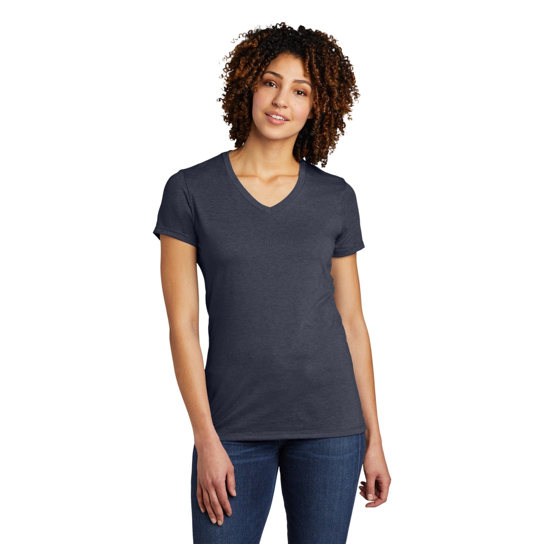 AllMade-Allmade ® Women's Tri-Blend V-Neck Tee AL2018-MedTech-13