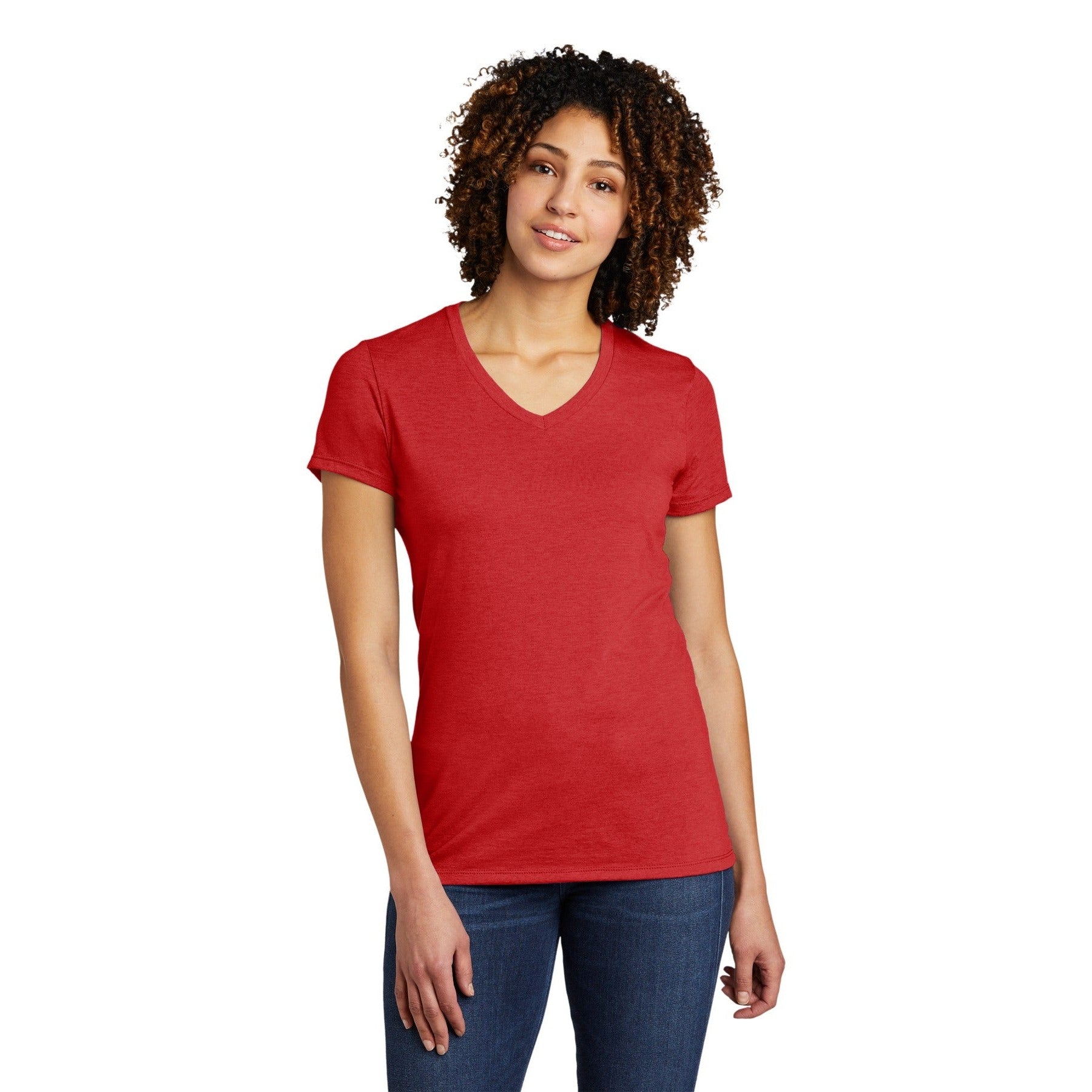 AllMade-Allmade ® Women's Tri-Blend V-Neck Tee AL2018-MedTech-14