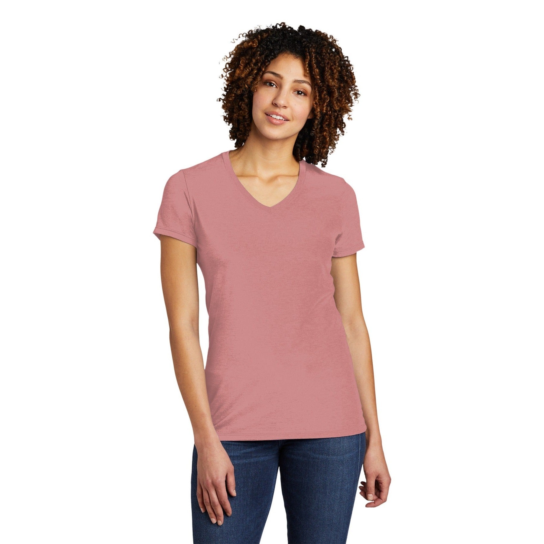 AllMade-Allmade ® Women's Tri-Blend V-Neck Tee AL2018-MedTech-17