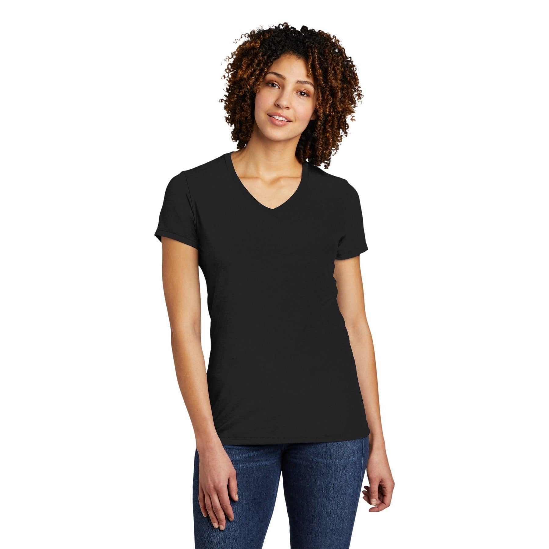 AllMade-Allmade ® Women's Tri-Blend V-Neck Tee AL2018-MedTech-4