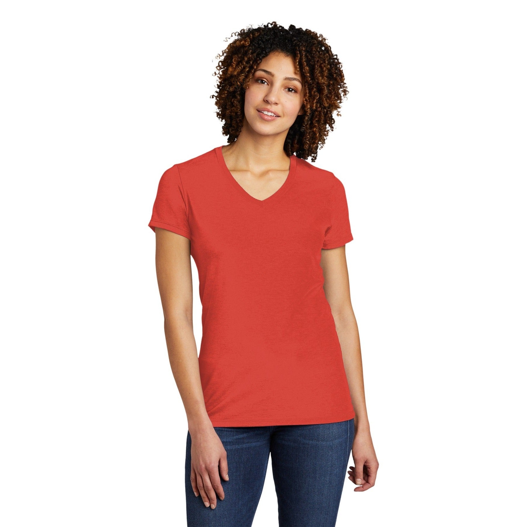 AllMade-Allmade ® Women's Tri-Blend V-Neck Tee AL2018-MedTech-6