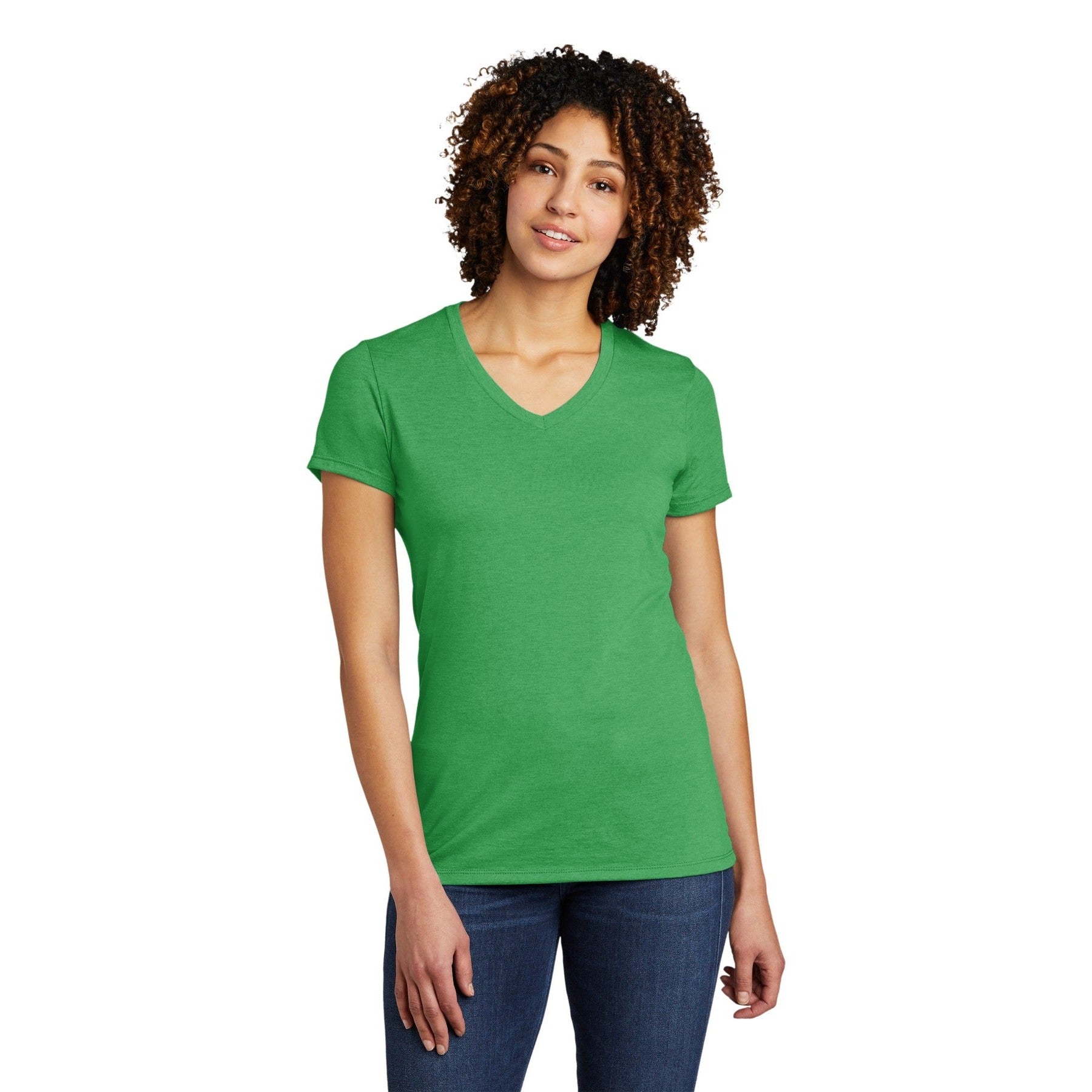 AllMade-Allmade ® Women's Tri-Blend V-Neck Tee AL2018-MedTech-7