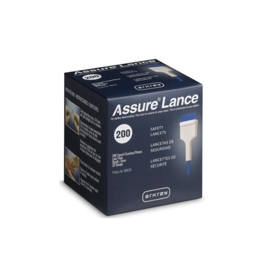 Arkray USA-Arkray Assure® Lance Low Flow 25G Lancets BX/200-MedTech-2