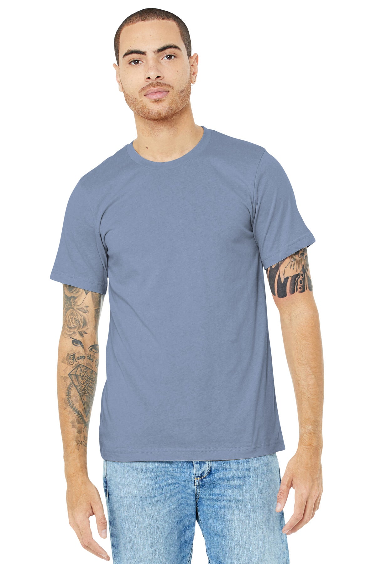 Bella + Canvas- BELLA+CANVAS ® Unisex Heather CVC Short Sleeve Tee. BC3001CVC 1/2-Medtech- 7