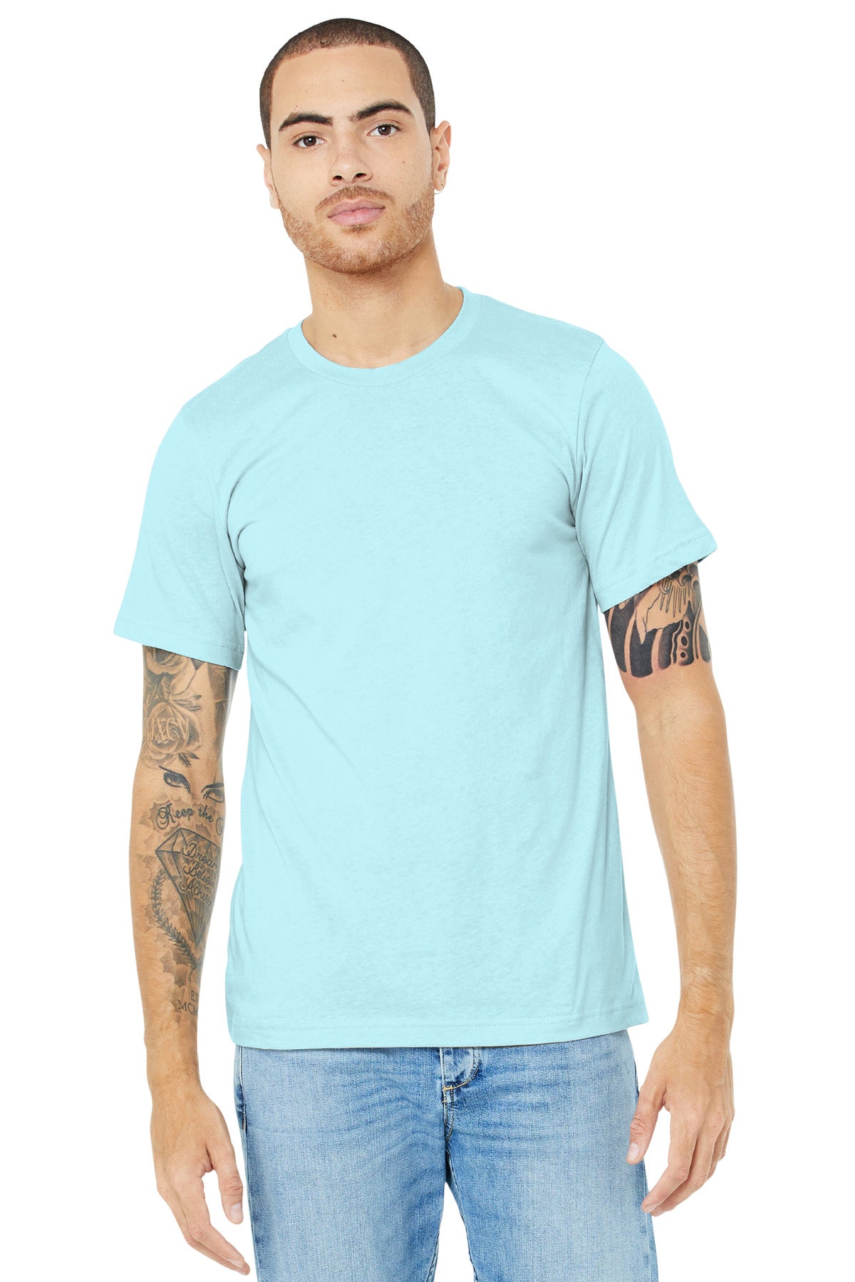 Bella + Canvas- BELLA+CANVAS ® Unisex Heather CVC Short Sleeve Tee. BC3001CVC 1/2-Medtech- 22