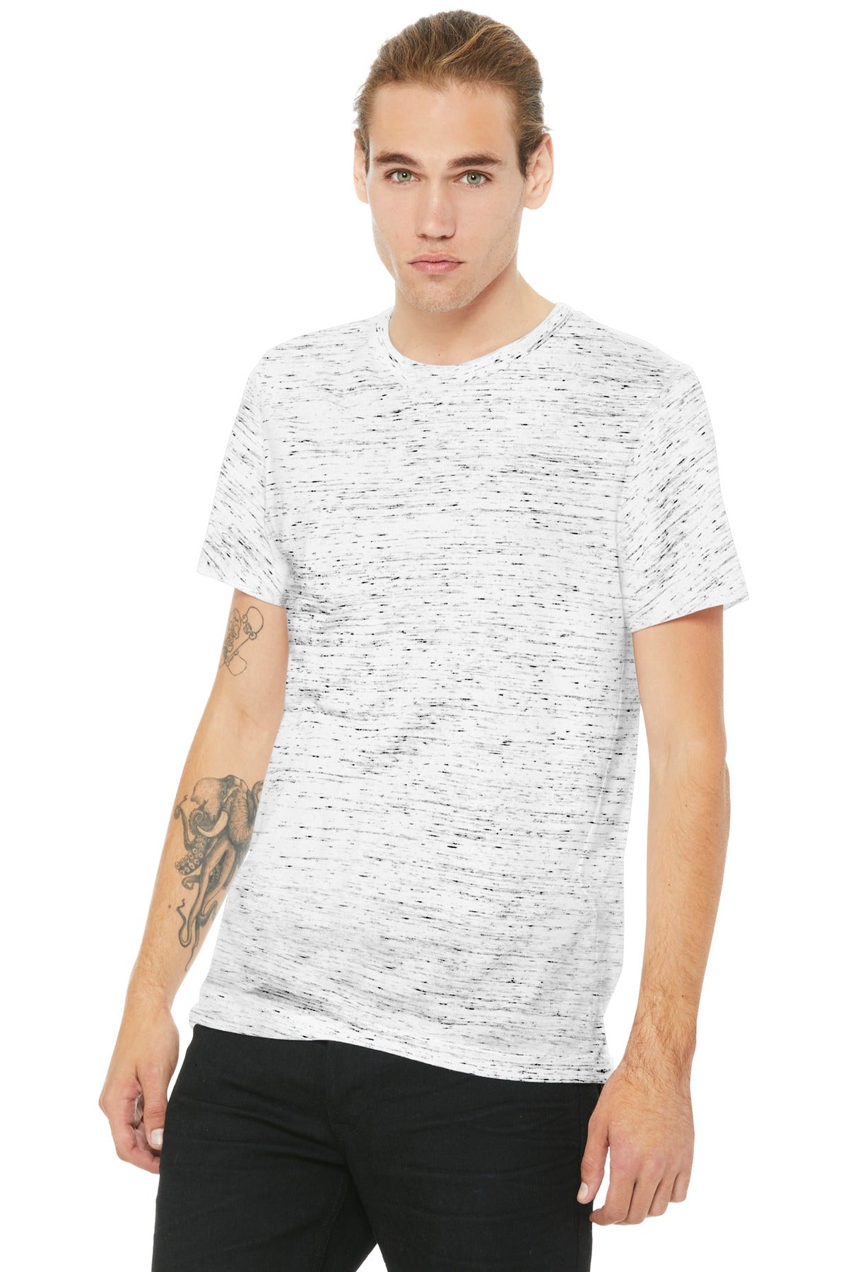 Bella + Canvas- BELLA+CANVAS ® Unisex Poly-Cotton Short Sleeve Tee. BC3650-Medtech- 4