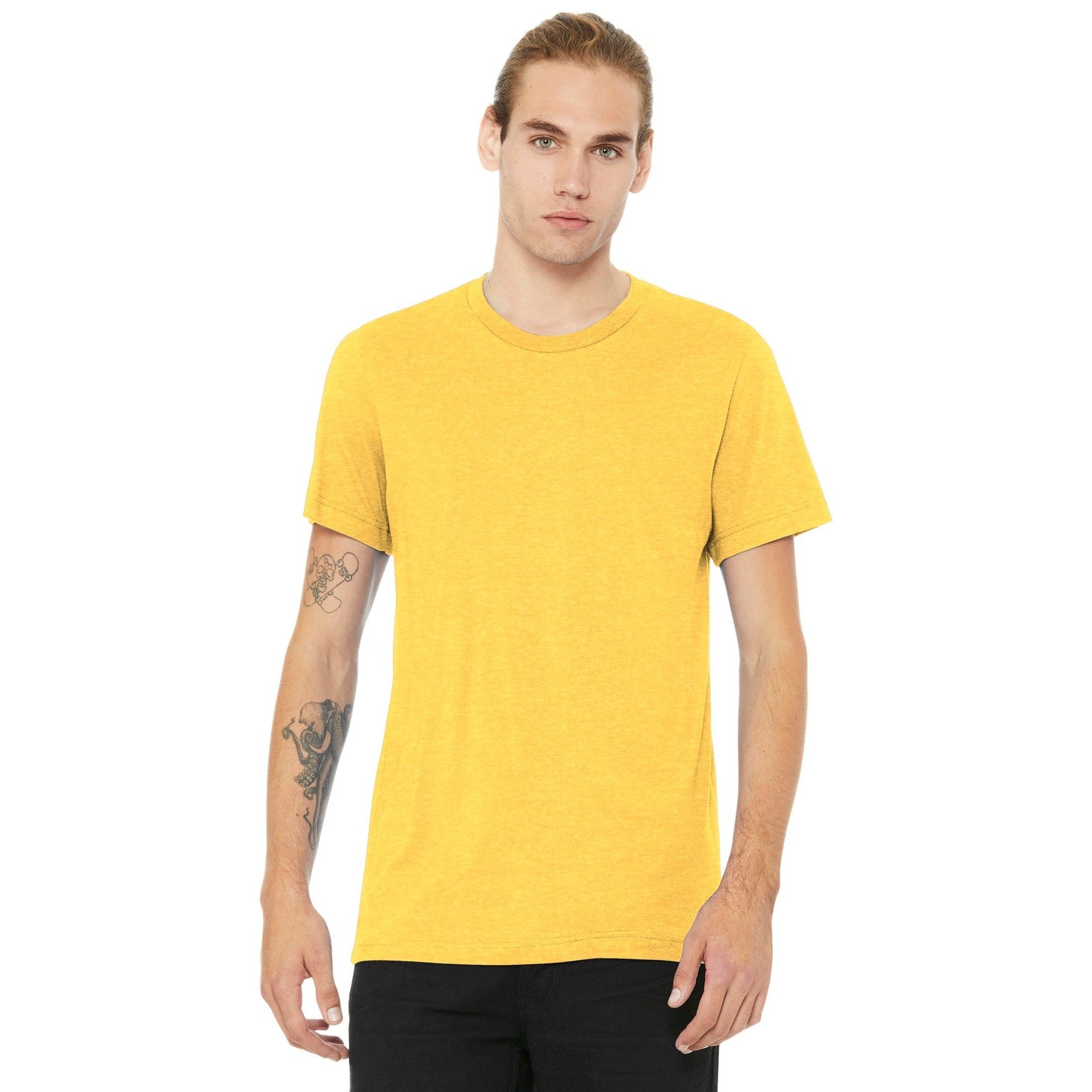 Bella + Canvas-BELLA+CANVAS ® Unisex Heather CVC Short Sleeve Tee. BC3001CVC 2/2-MedTech-26