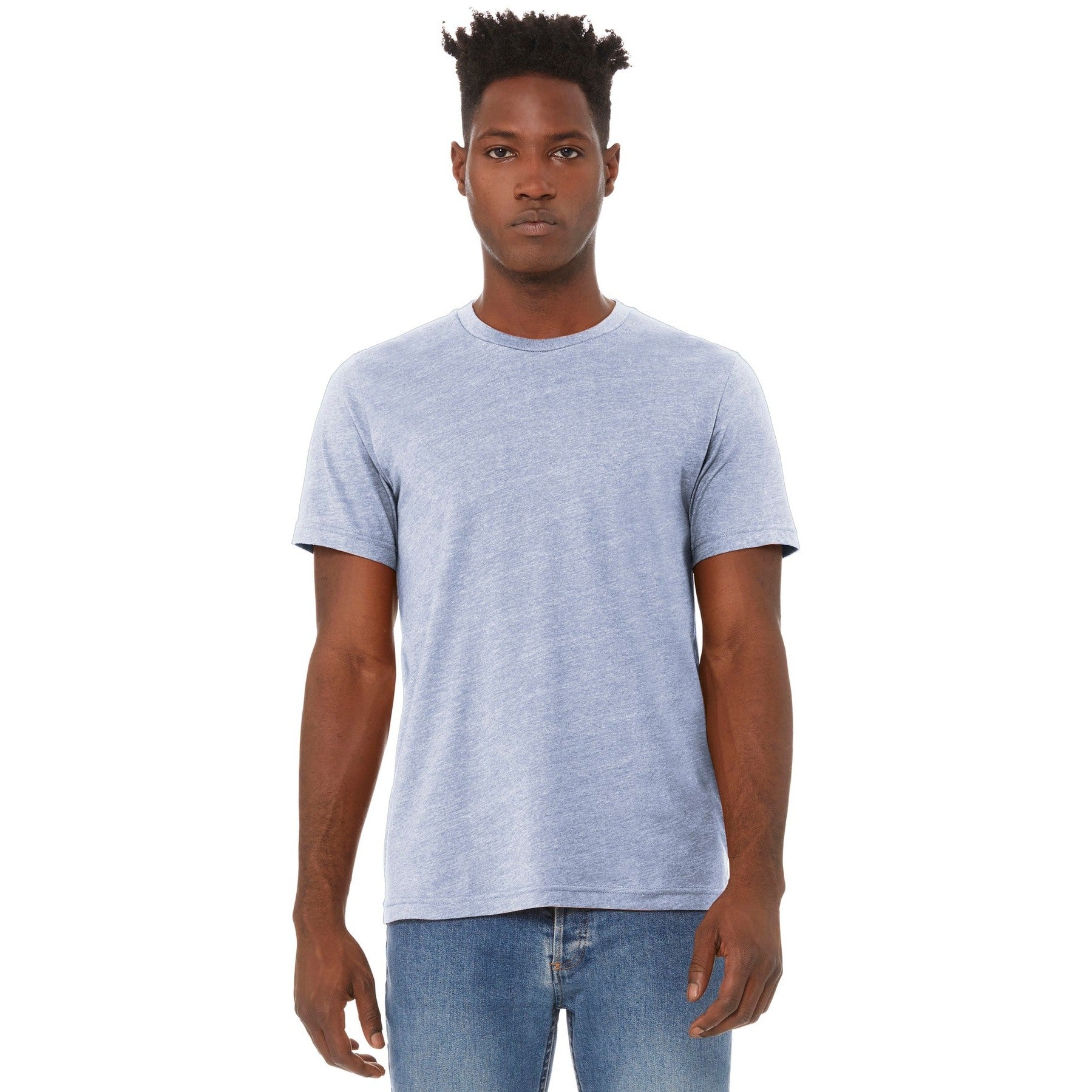 Bella + Canvas-BELLA+CANVAS ® Unisex Heather CVC Short Sleeve Tee. BC3001CVC 2/2-MedTech-6