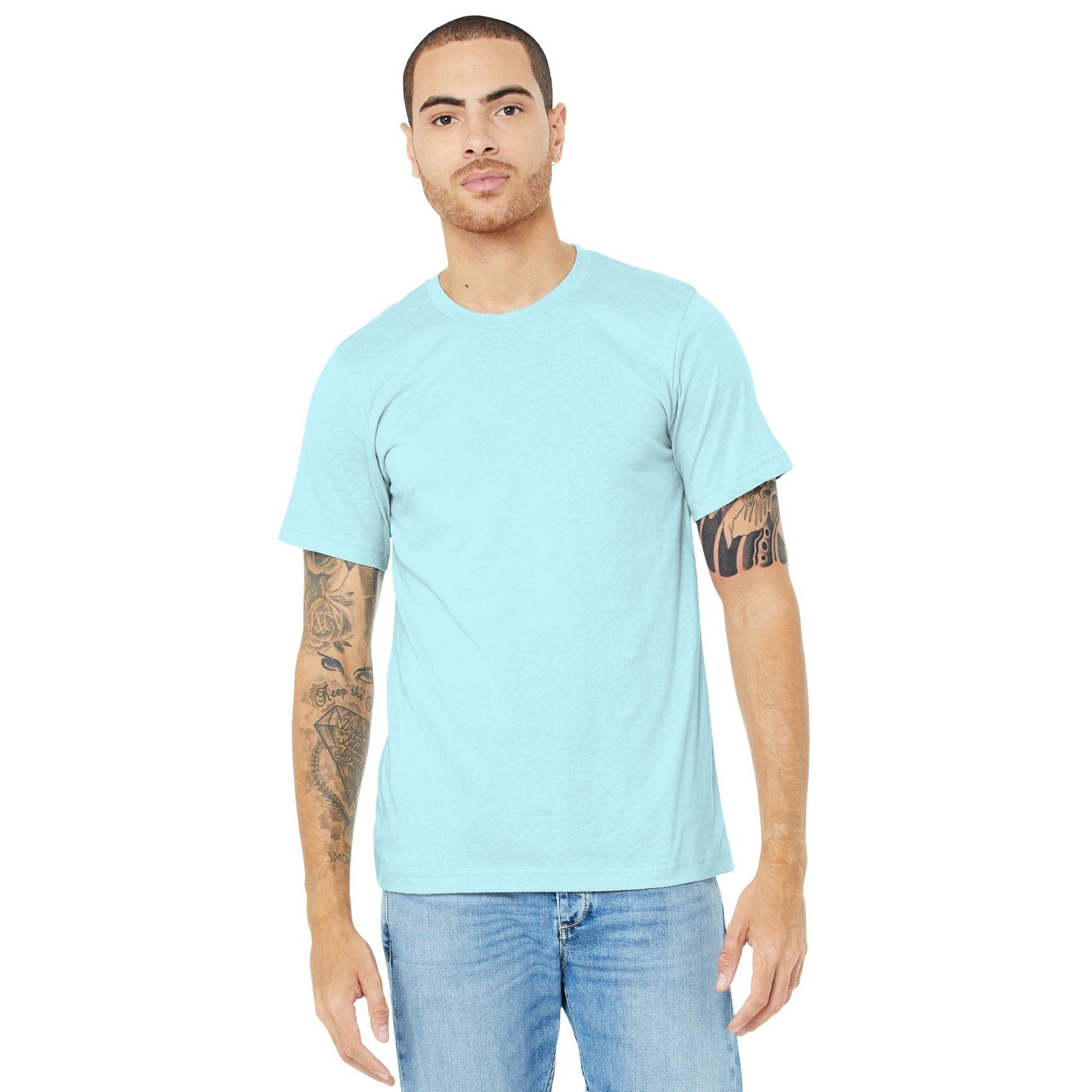 Bella + Canvas-BELLA+CANVAS ® Unisex Heather CVC Short Sleeve Tee. BC3001CVC 1/2-MedTech-22