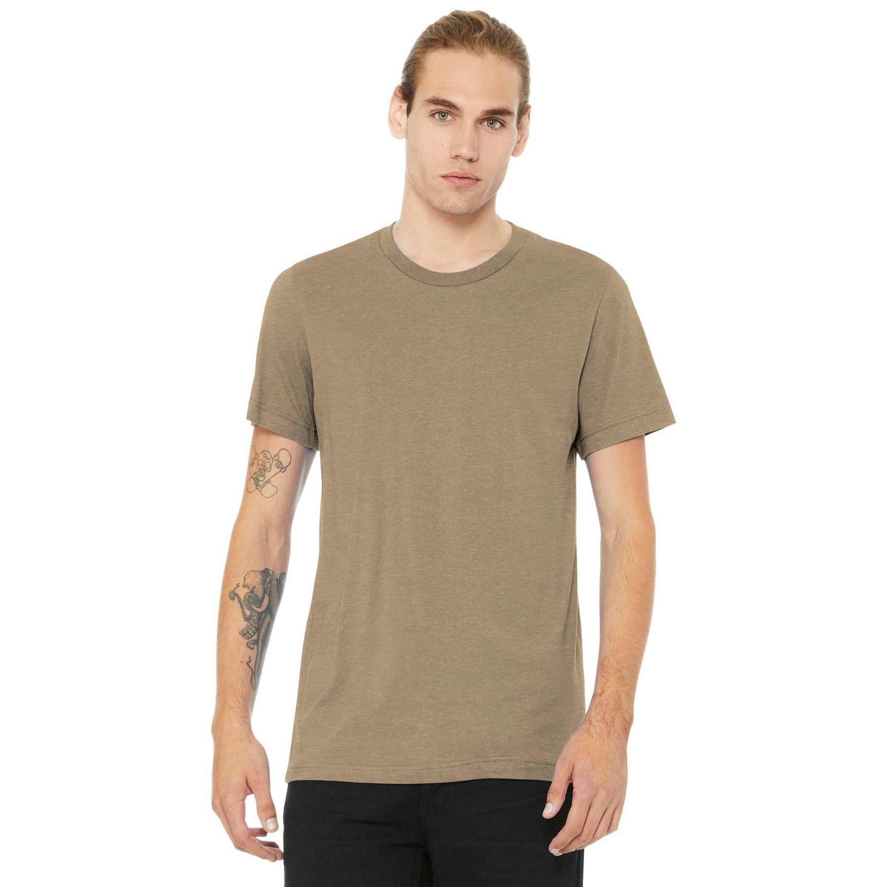 Bella + Canvas-BELLA+CANVAS ® Unisex Heather CVC Short Sleeve Tee. BC3001CVC 2/2-MedTech-22