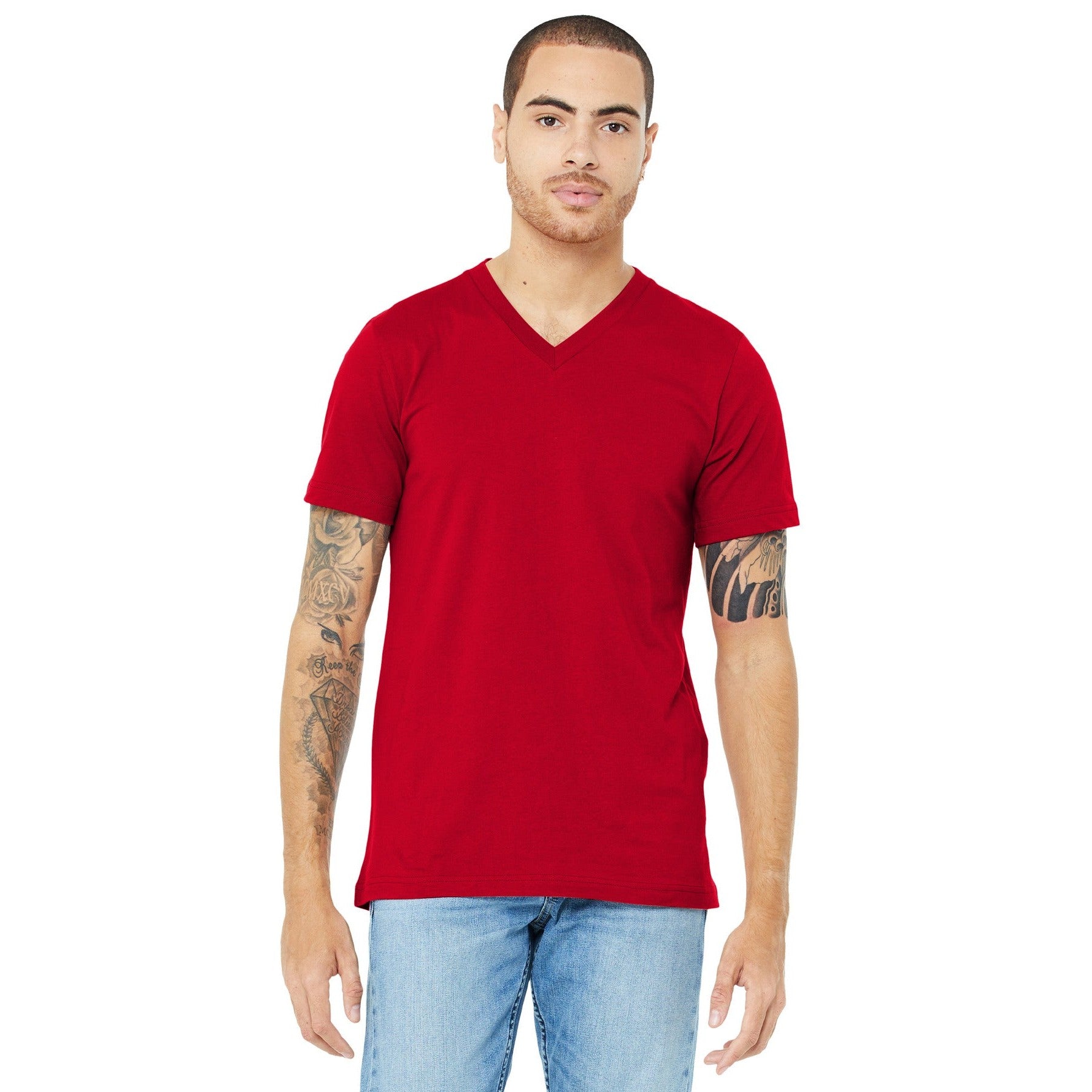 Bella + Canvas-BELLA+CANVAS ® Unisex Jersey Short Sleeve V-Neck Tee. BC3005-MedTech-7
