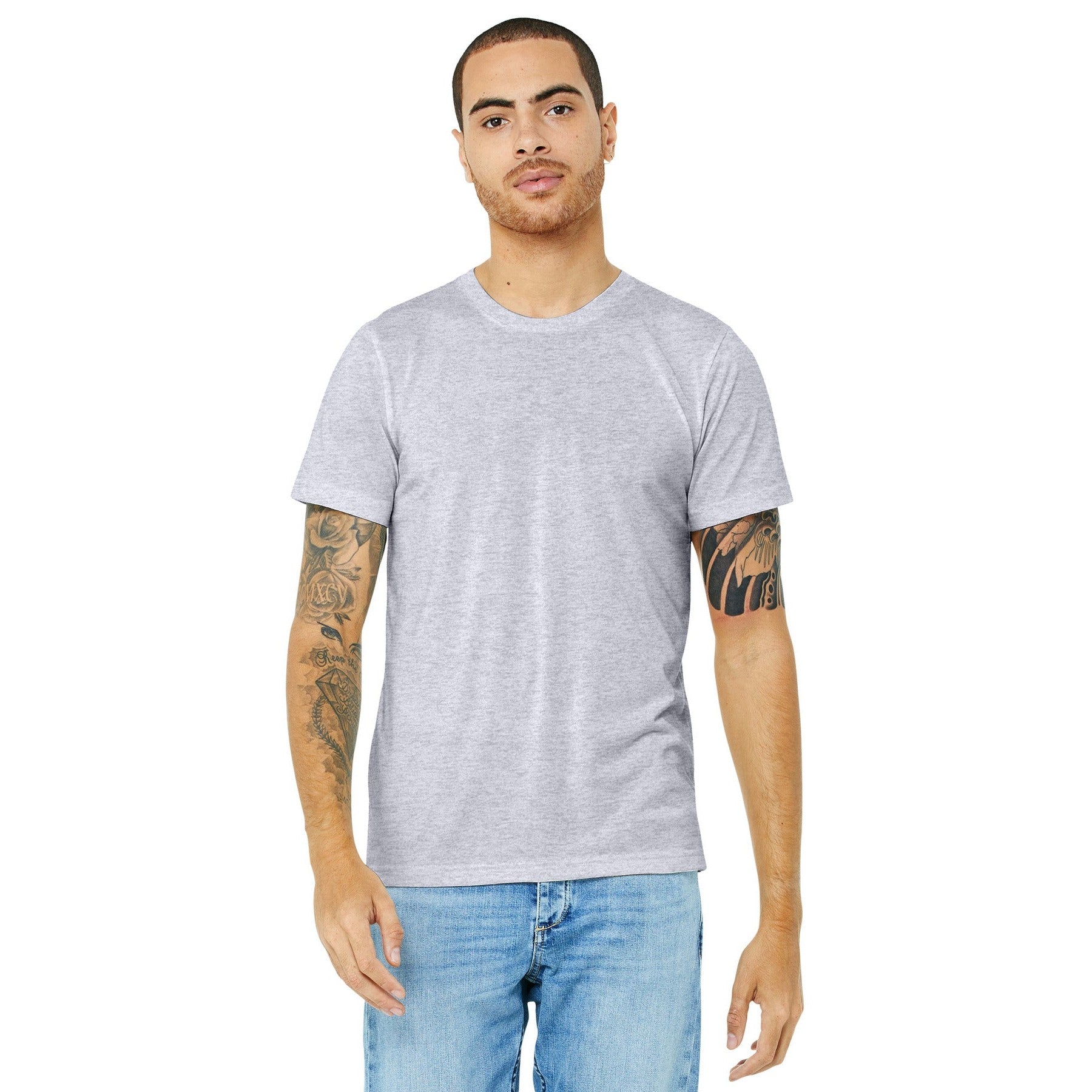 Bella + Canvas-BELLA+CANVAS ® Unisex Made In The USA Jersey Short Sleeve Tee. BC3001U-MedTech-2