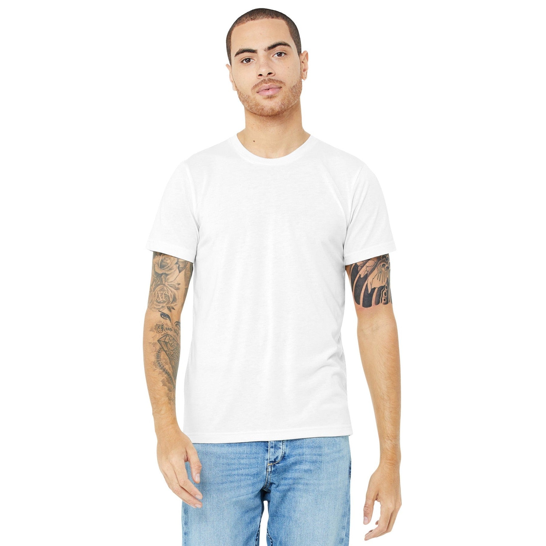 Bella + Canvas-BELLA+CANVAS ® Unisex Made In The USA Jersey Short Sleeve Tee. BC3001U-MedTech-9