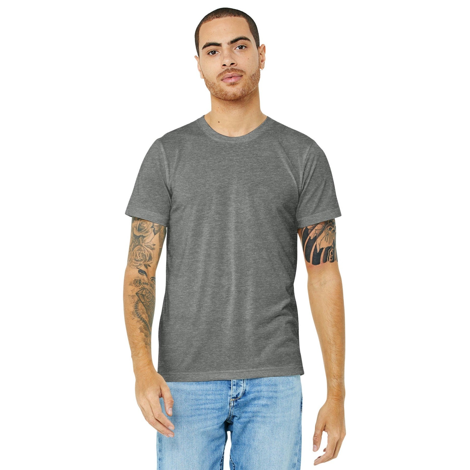 Bella + Canvas-BELLA+CANVAS ® Unisex Made In The USA Jersey Short Sleeve Tee. BC3001U-MedTech-5