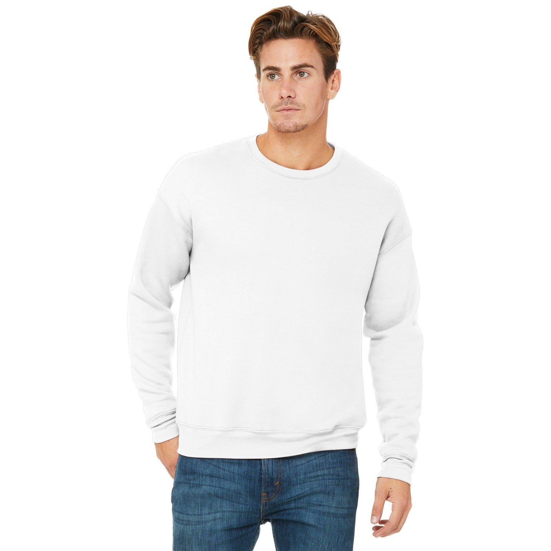 Bella + Canvas-BELLA+CANVAS ® Unisex Sponge Fleece Drop Shoulder Sweatshirt. BC3945-MedTech-7