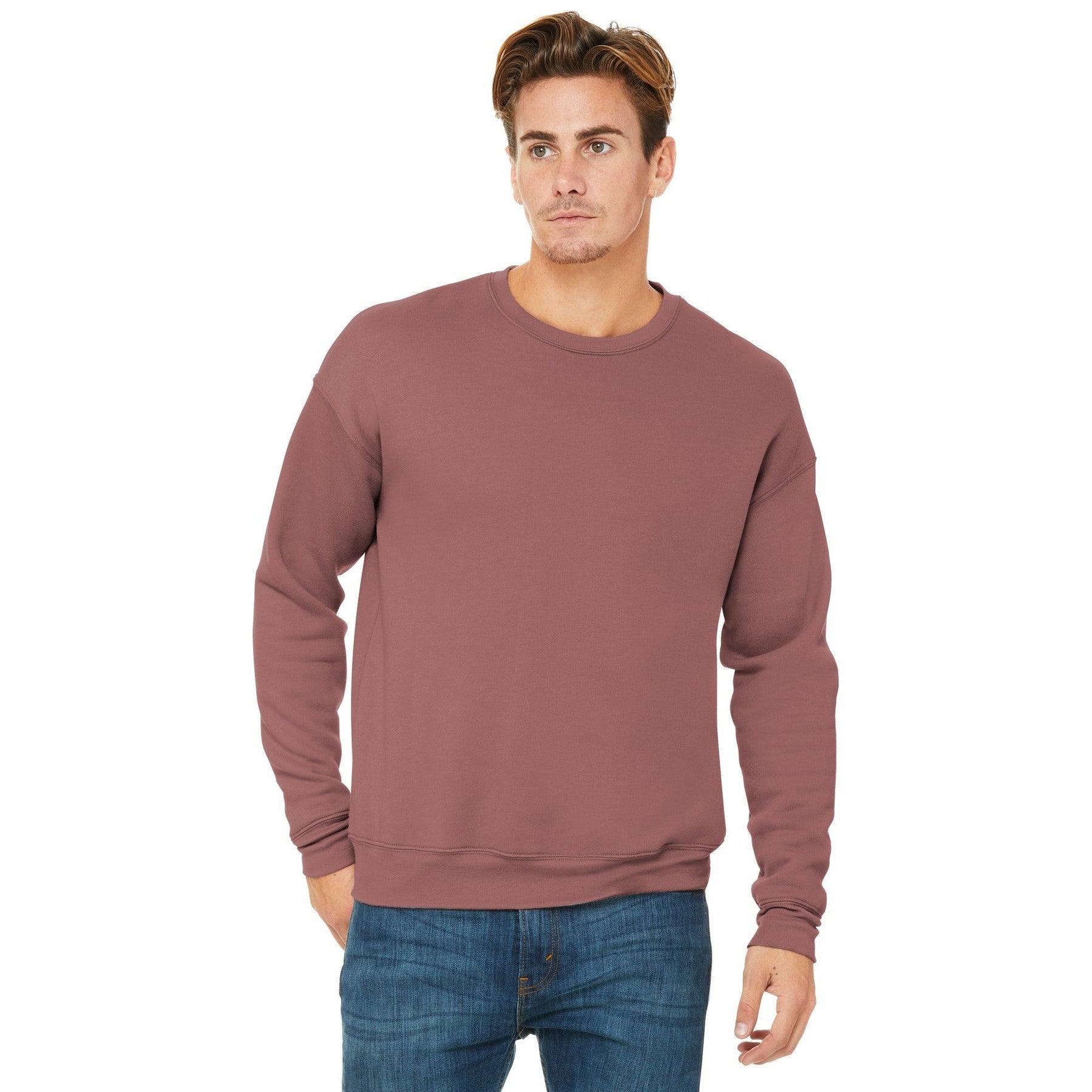 Bella + Canvas-BELLA+CANVAS ® Unisex Sponge Fleece Drop Shoulder Sweatshirt. BC3945-MedTech-4